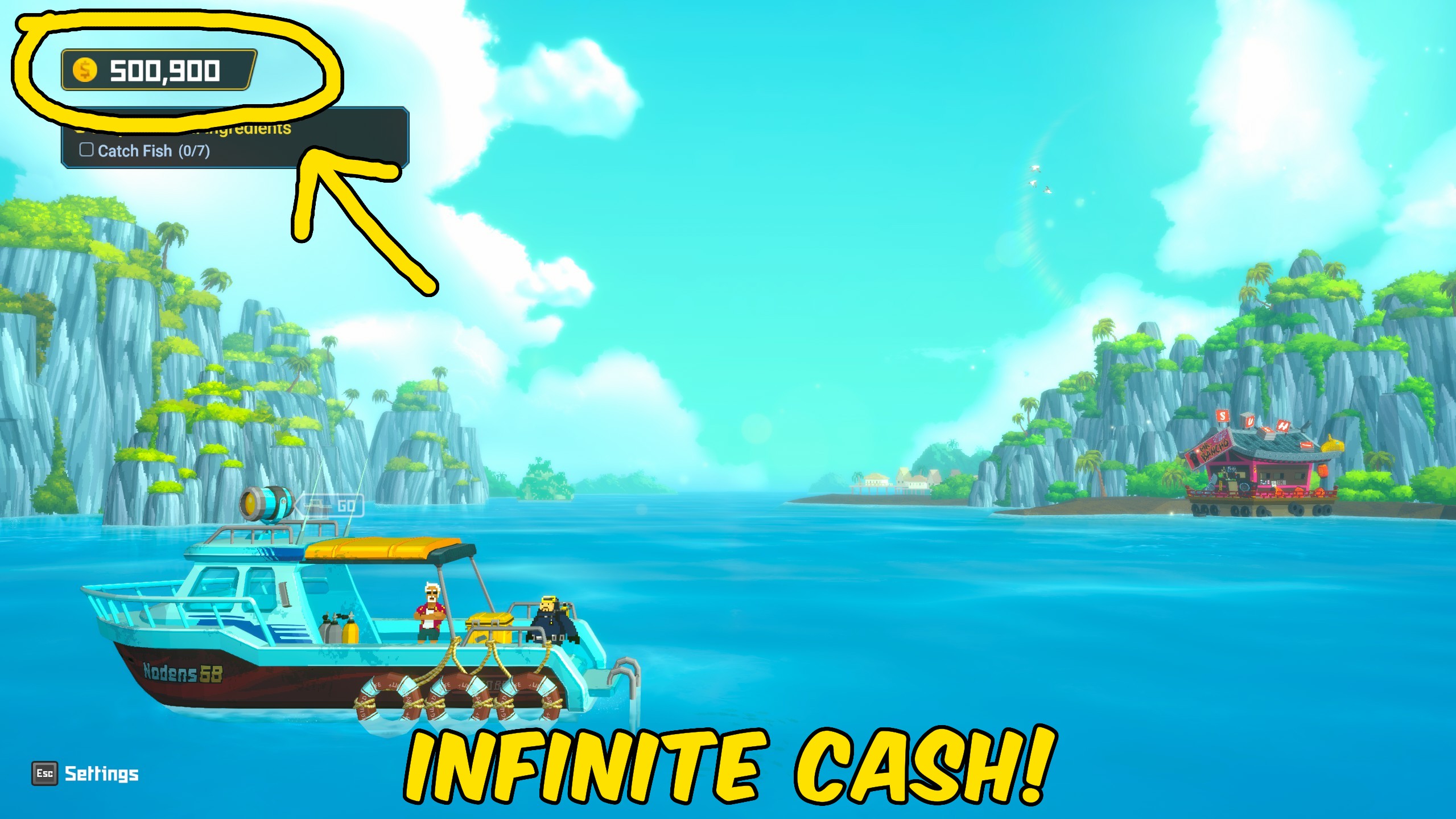 DAVE THE DIVER — Cash Splash (screenshot 2)